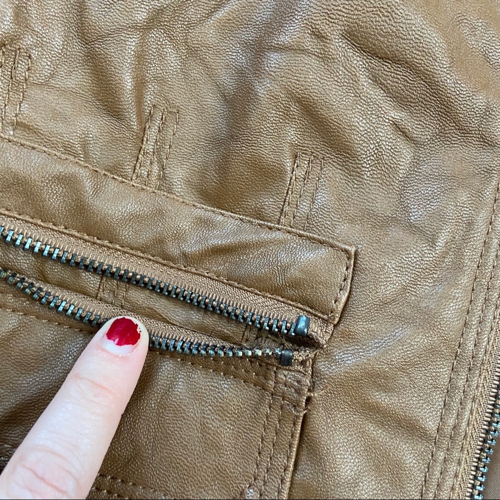 Carmin Faux Leather Jacket - Picture 15 of 15